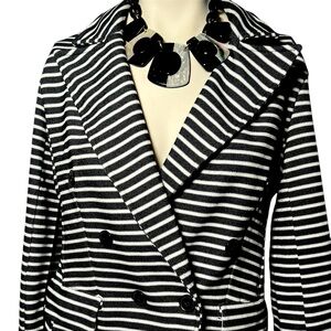 Banana Republic Black & White Blazer - Medium